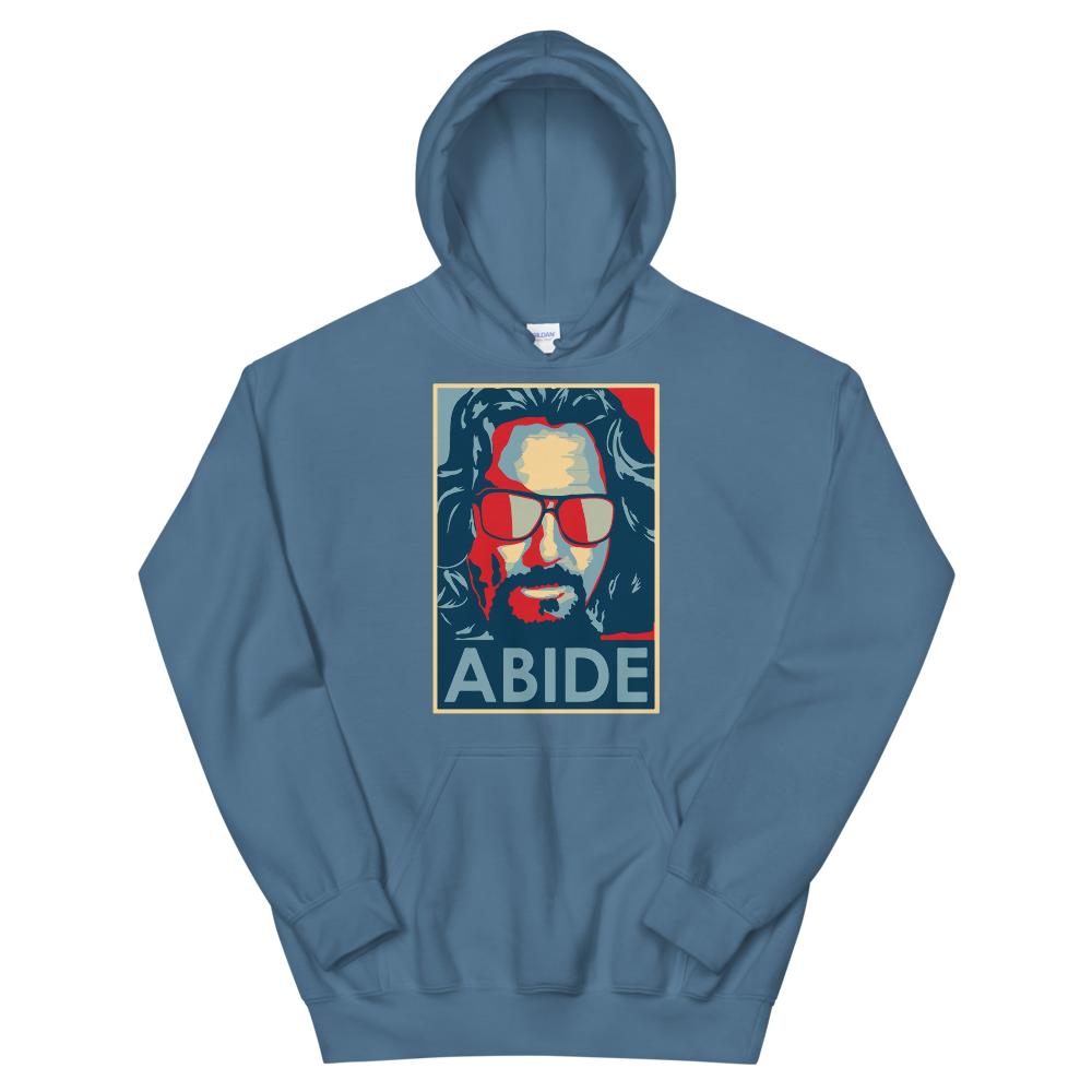 Big Lebowski Abide, Hope Style Unisex Hoodie - DIVINE