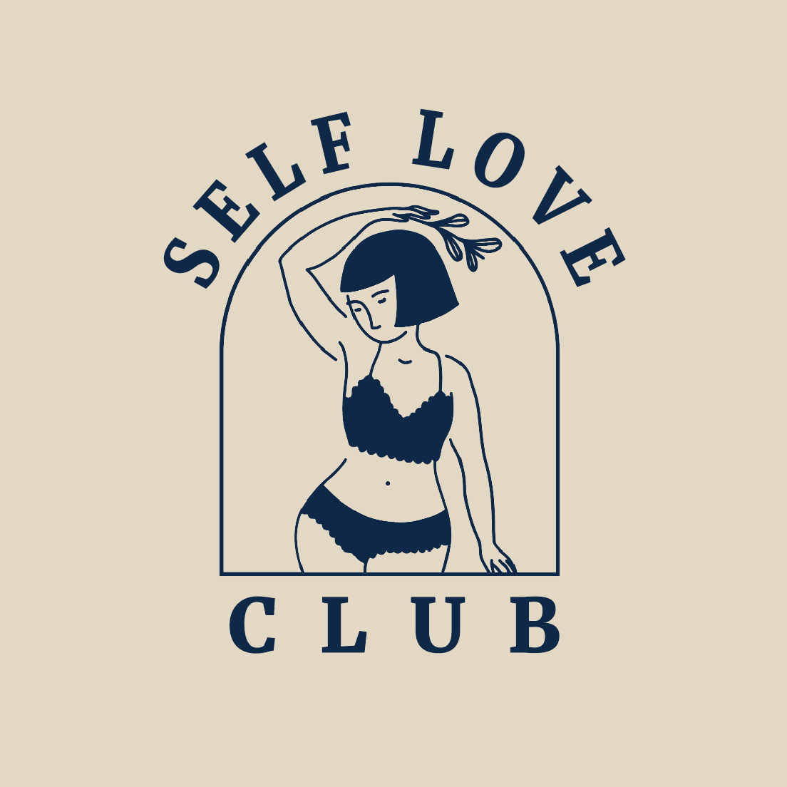 Self Love Club - Organic Cotton Hoodie - DIVINE