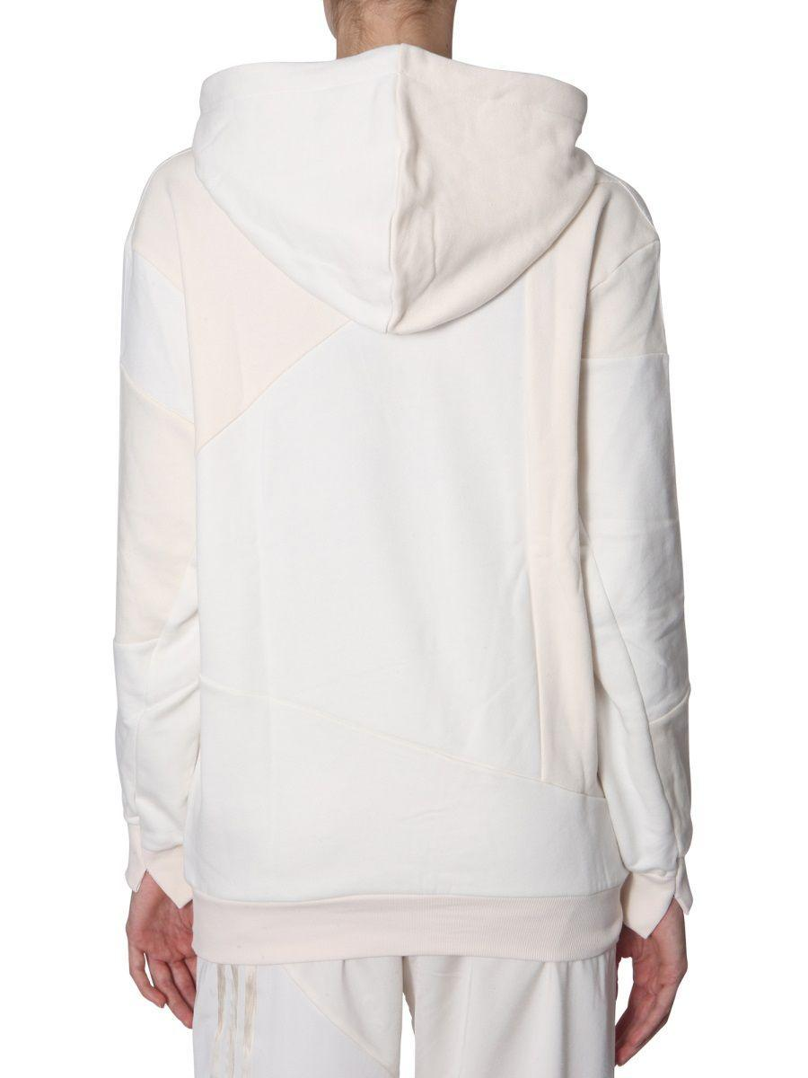 ADIDAS WHITE SWEATSHIRT - DIVINE