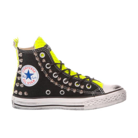 CONVERSE BLACK HI TOP SNEAKERS - DIVINE