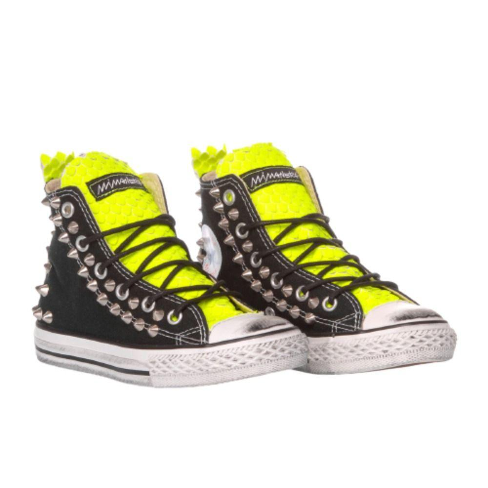 CONVERSE BLACK HI TOP SNEAKERS - DIVINE