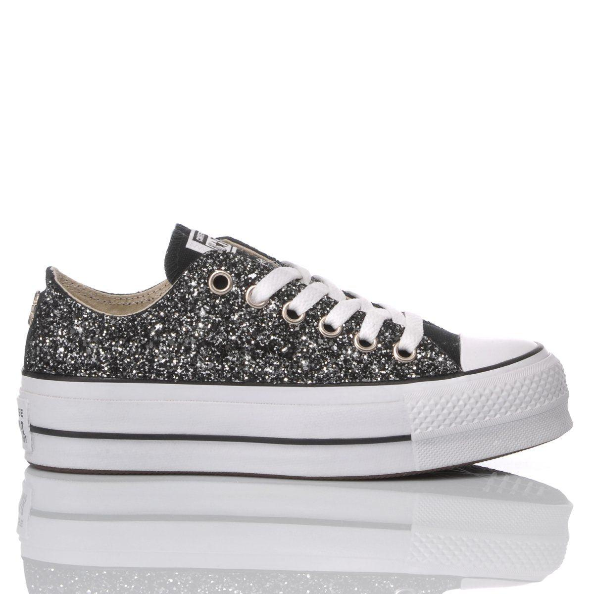 CONVERSE BLACK SNEAKERS - DIVINE