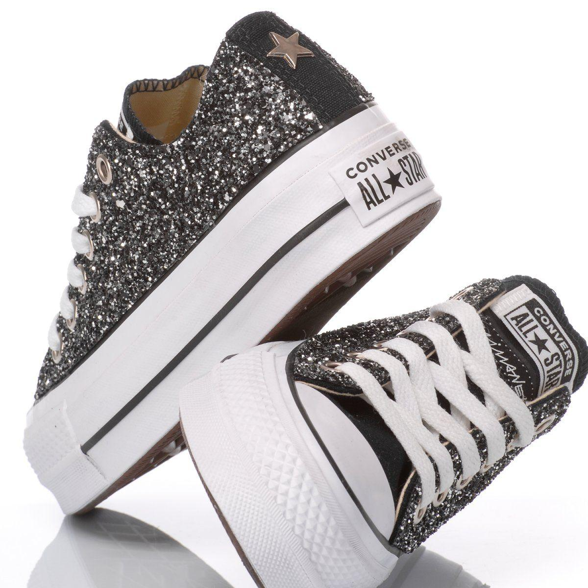 CONVERSE BLACK SNEAKERS - DIVINE