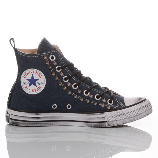 CONVERSE BLUE HI TOP SNEAKERS - DIVINE