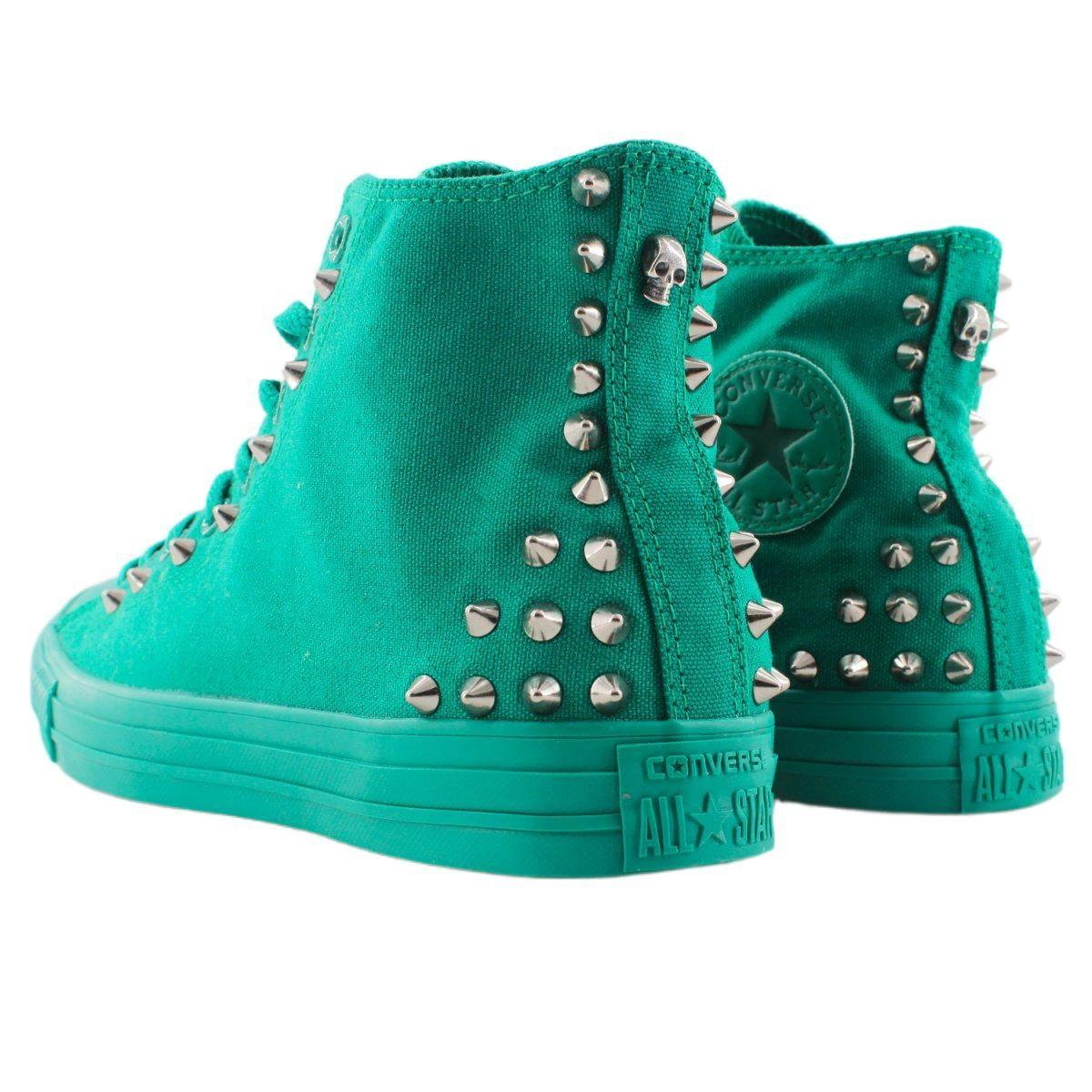 CONVERSE GREEN SNEAKERS - DIVINE