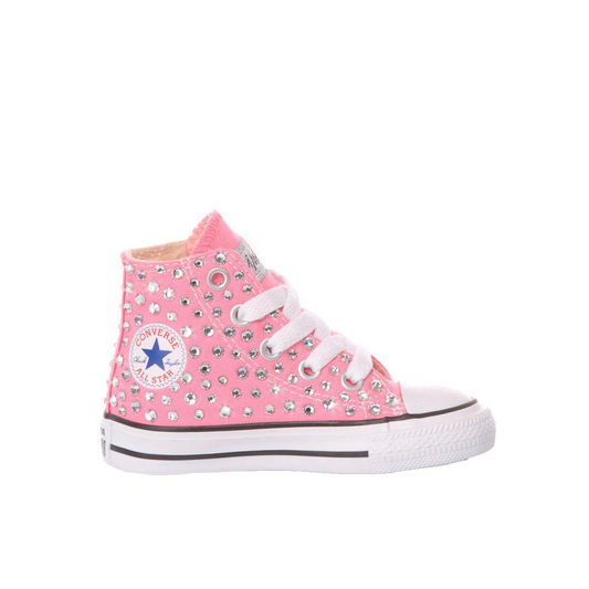 CONVERSE PINK HI TOP SNEAKERS - DIVINE