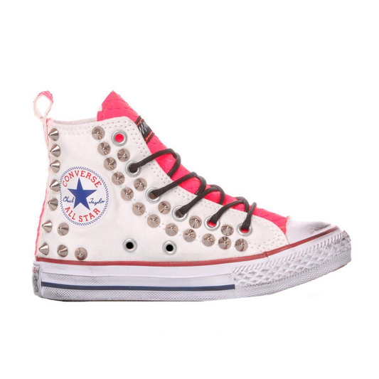 CONVERSE WHITE HI TOP SNEAKERS - DIVINE