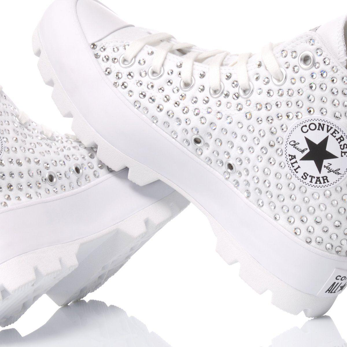CONVERSE WHITE ANKLE BOOTS - DIVINE