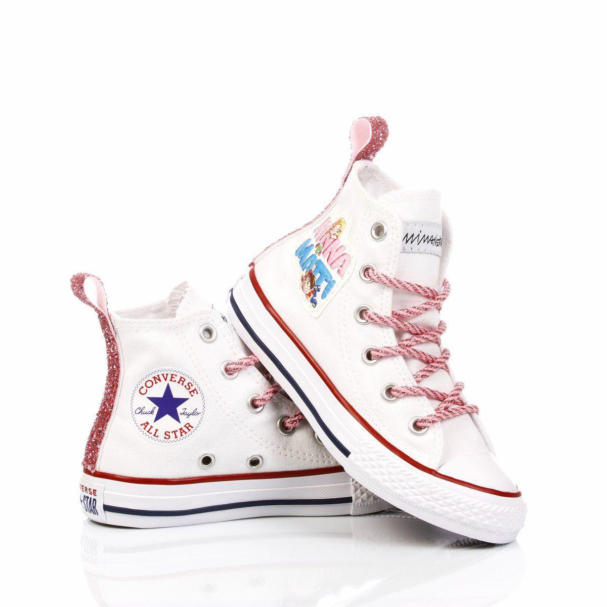 CONVERSE WHITE HI TOP SNEAKERS - DIVINE